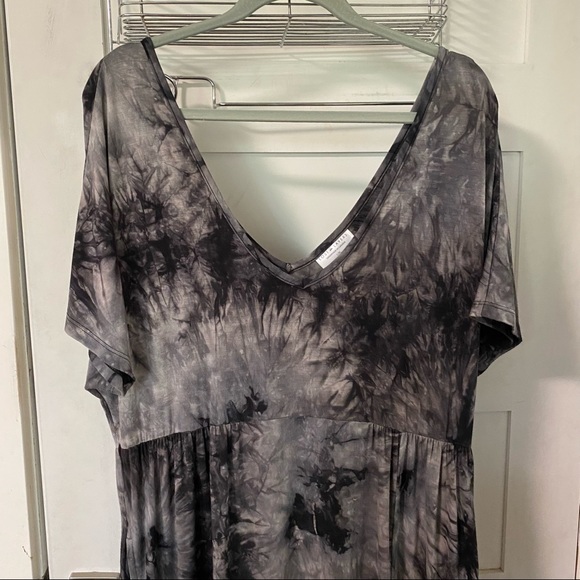 Tie-Dye Lost in Layers Dolman Maxi Dress L/XL - Picture 3 of 7